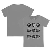 Chicago Cubs Tiny Turnip Youth Logo Grid T-Shirt Online