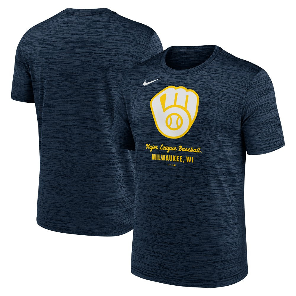 Milwaukee Brewers Nike Velocity Dri-FIT T-Shirt Online