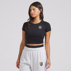 Vegas Golden Knights lululemon Women's Swiftly Tech Short-Sleeve Shirt 2.0 - Black | NHL sale