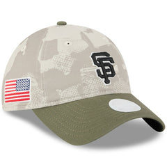 San Francisco Giants New Era Women's 2025 Armed Forces Day 9TWENTY Adjustable Hat Sale