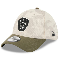 Milwaukee Brewers New Era 2025 Armed Forces Day 39THIRTY Flex Hat Sale