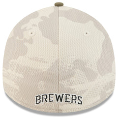 Milwaukee Brewers New Era 2025 Armed Forces Day 39THIRTY Flex Hat Sale