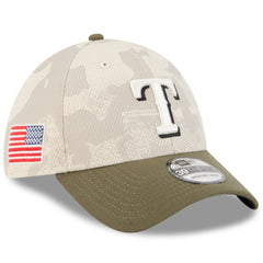 Texas Rangers New Era 2025 Armed Forces Day 39THIRTY Flex Hat Sale