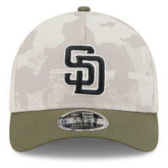 San Diego Padres New Era 2025 Armed Forces Day 9FORTY M-Crown A-Frame Adjustable Hat Sale