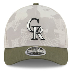 Colorado Rockies New Era 2025 Armed Forces Day 9FORTY M-Crown A-Frame Adjustable Hat Discount