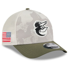 Baltimore Orioles New Era 2025 Armed Forces Day 9FORTY M-Crown A-Frame Adjustable Hat Discount