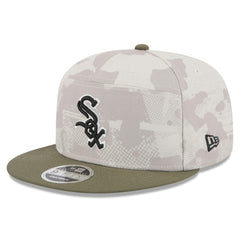 Chicago White Sox New Era 2025 Armed Forces Day Split Panel 9FIFTY Snapback Hat Discount