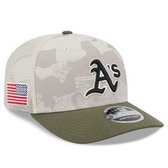 Athletics New Era 2025 Armed Forces Day 9SEVENTY Stretch-Snap Hat Discount