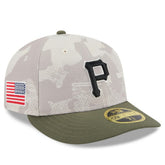 Pittsburgh Pirates New Era 2025 Armed Forces Day Low Profile 59FIFTY Fitted Hat for sale