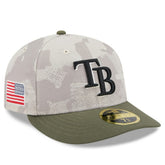 Tampa Bay Rays New Era 2025 Armed Forces Day Low Profile 59FIFTY Fitted Hat Near Me