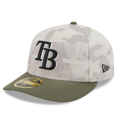 Tampa Bay Rays New Era 2025 Armed Forces Day Low Profile 59FIFTY Fitted Hat Near Me