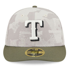 Texas Rangers New Era 2025 Armed Forces Day Low Profile 59FIFTY Fitted Hat Sale