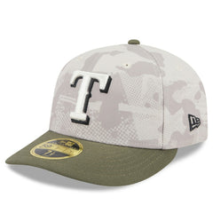 Texas Rangers New Era 2025 Armed Forces Day Low Profile 59FIFTY Fitted Hat Sale