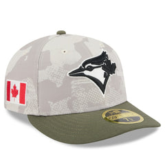 Toronto Blue Jays New Era 2025 Armed Forces Day Low Profile 59FIFTY Fitted Hat for sale
