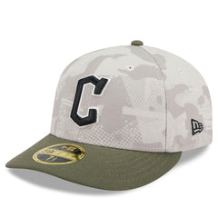 Cleveland Guardians New Era 2025 Armed Forces Day Low Profile 59FIFTY Fitted Hat for sale