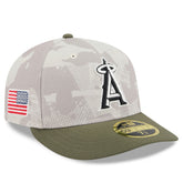 Los Angeles Angels New Era 2025 Armed Forces Day Low Profile 59FIFTY Fitted Hat for sale