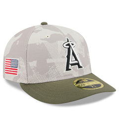 Los Angeles Angels New Era 2025 Armed Forces Day Low Profile 59FIFTY Fitted Hat for sale