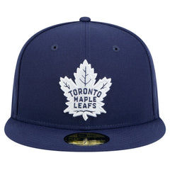 Toronto Maple Leafs New Era Core 59FIFTY Fitted Hat - Navy | New Era Lifestyle