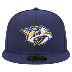 Nashville Predators New Era Core 59FIFTY Fitted Hat - Navy | New Era Lifestyle