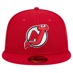 New Jersey Devils New Era Core 59FIFTY Fitted Hat - Red | New Era online