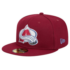 Colorado Avalanche New Era Core 59FIFTY Fitted Hat - Burgundy | New Era Lifestyle