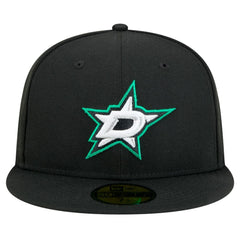 Dallas Stars New Era Core 59FIFTY Fitted Hat - Black | New Era Clearance