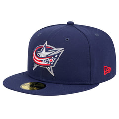 Columbus Blue Jackets New Era Core 59FIFTY Fitted Hat - Navy | New Era on sale