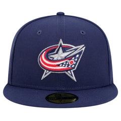 Columbus Blue Jackets New Era Core 59FIFTY Fitted Hat - Navy | New Era on sale
