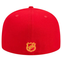 Calgary Flames New Era Core 59FIFTY Fitted Hat - Red | New Era near me