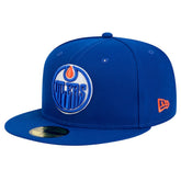 Edmonton Oilers New Era Core 59FIFTY Fitted Hat - Royal | New Era discount