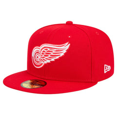 Detroit Red Wings New Era Core 59FIFTY Fitted Hat - Red | New Era on sale