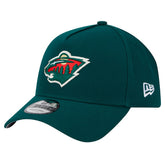 Minnesota Wild New Era Core A-Frame 9FORTY Adjustable Hat - Green | New Era Lifestyle