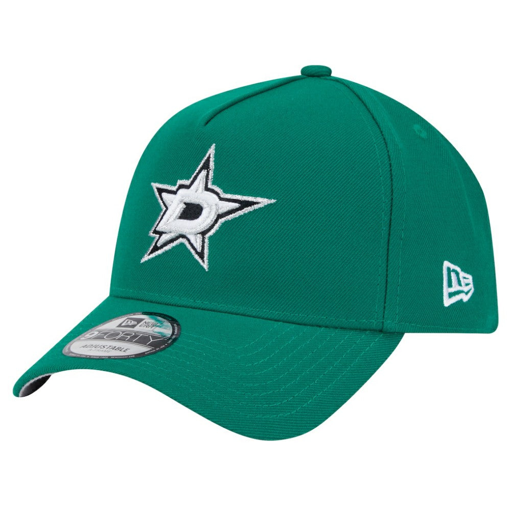 Dallas Stars New Era Core A-Frame 9FORTY Adjustable Hat - Kelly Green | New Era online