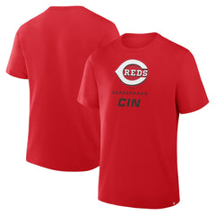 Cincinnati Reds Fanatics Clubhouse Legacy Side Swipe T-Shirt Near Me