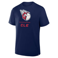 Cleveland Guardians Fanatics Clubhouse Legacy Side Swipe T-Shirt Sale
