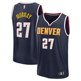 Fanatics Jamal Murray Denver Nuggets Fast Break Replica Player Jersey Icon Editi- Navy