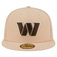 Washington Commanders New Era Candied Pecan 59FIFTY Fitted Hat - Tan - NFL