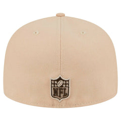 Washington Commanders New Era Candied Pecan 59FIFTY Fitted Hat - Tan - NFL