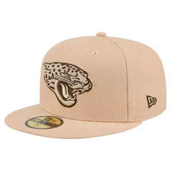 Jacksonville Jaguars New Era Candied Pecan 59FIFTY Fitted Hat - Tan - NFL