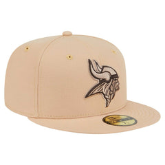 Minnesota Vikings New Era Candied Pecan 59FIFTY Fitted Hat - Tan - NFL
