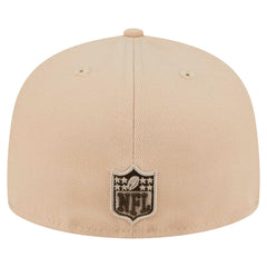 New York Jets New Era Candied Pecan 59FIFTY Fitted Hat - Tan - NFL