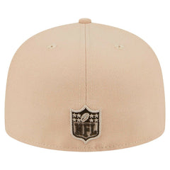 Pittsburgh Steelers New Era Candied Pecan 59FIFTY Fitted Hat - Tan - NFL