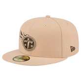 Tennessee Titans New Era Candied Pecan 59FIFTY Fitted Hat - Tan - NFL