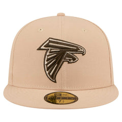 Atlanta Falcons New Era Candied Pecan 59FIFTY Fitted Hat - Tan - NFL