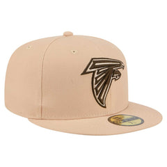Atlanta Falcons New Era Candied Pecan 59FIFTY Fitted Hat - Tan - NFL