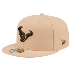Houston Texans New Era Candied Pecan 59FIFTY Fitted Hat - Tan - NFL