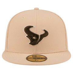 Houston Texans New Era Candied Pecan 59FIFTY Fitted Hat - Tan - NFL