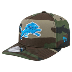 Detroit Lions New Era Woodsy 9FIFTY Snapback Hat - Camo - NFL