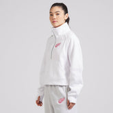 Detroit Red Wings lululemon Women's Scuba Oversized Half Zip Top - White | NHL near me
