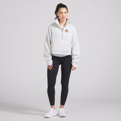 Chicago Blackhawks lululemon Women's Scuba Oversized Half Zip Top - Heather Gray | NHL discount